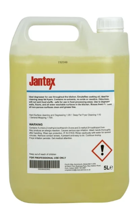 Jantex General Kitchen Degreaser Concentrate 5Ltr
