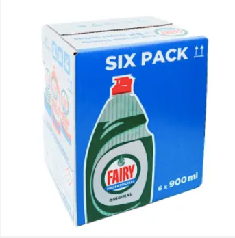 Fairy Professional Washing Up Liquid Original 6x900ml