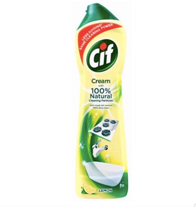 CIF CREAM LEMON 500ML PK6