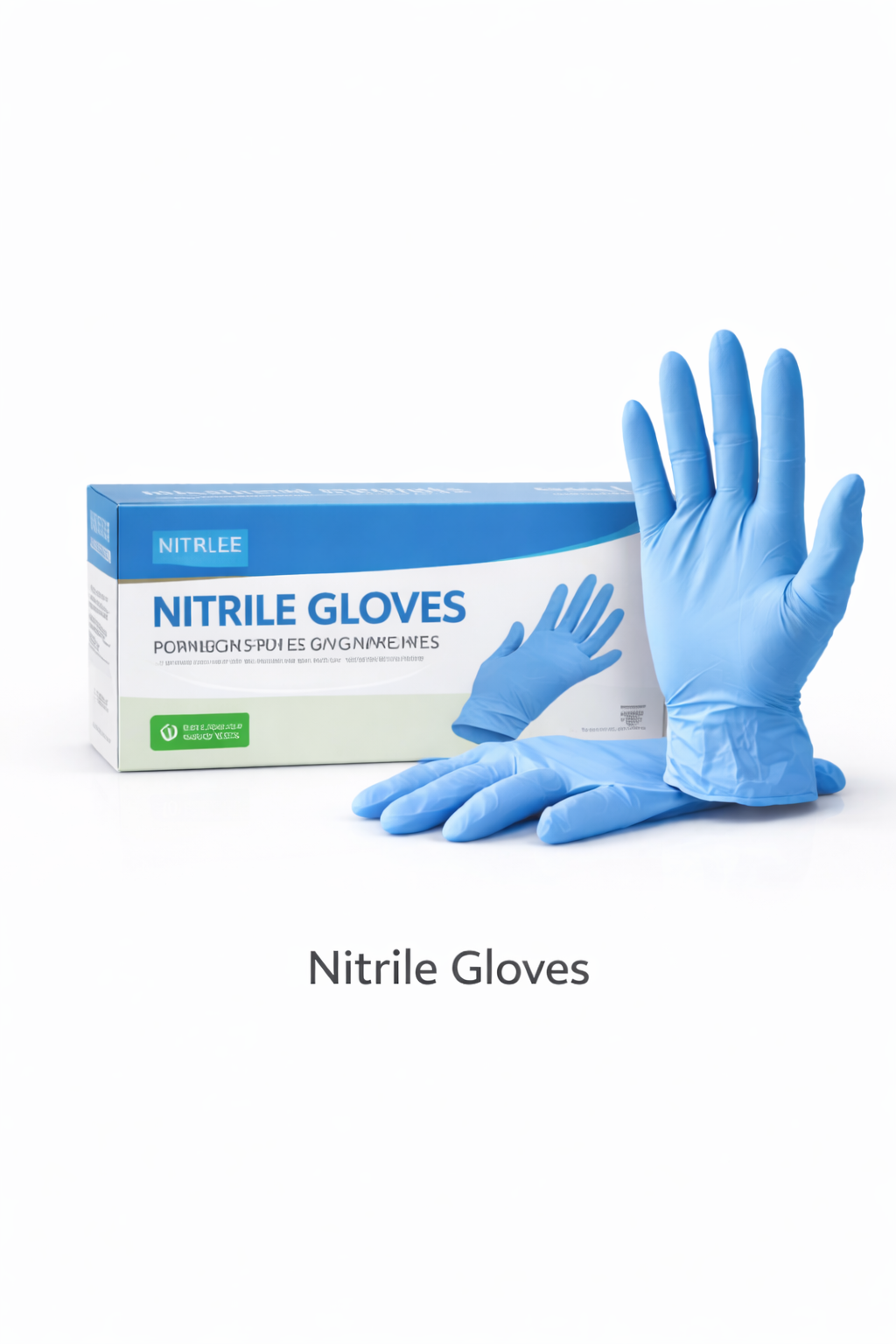 TEKNIK BLUE NITRILE POWDERFREE 100 GLOVES