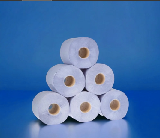Blue 2ply Centrefeed Rolls Bundle | 6 Cases