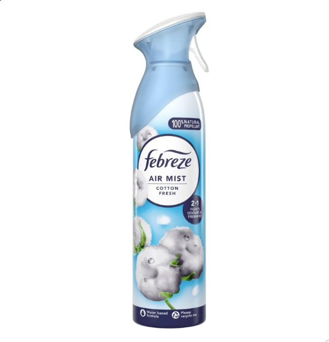 FEBREZE AIR FRESHENER COTTON FRESH 185ml