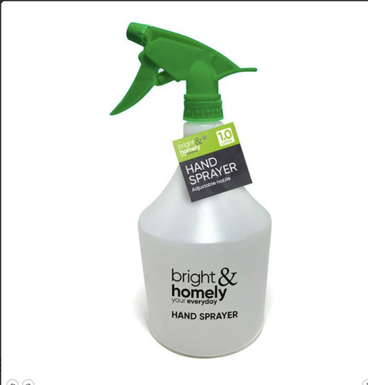 BRIGHT & HOMELY SPRAY BOTTLE 1LTR