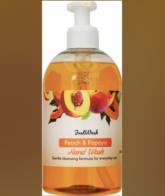 Hand Wash - Peach & Papaya 12x500ml