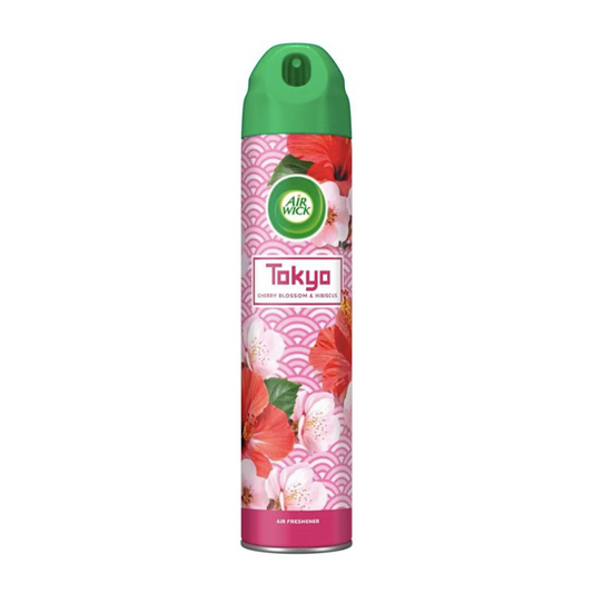 AIRWICK AIR FRESHENER TOKYO CHERRY BLOSSOM & HIBISCUS 300ML