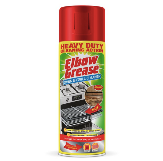 ELBOW GREASE HEAVY DUTY OVEN & GRILL CLEANER 400G