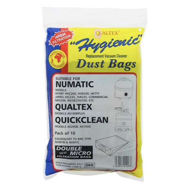 HENRY NUMATIC BAG PK10